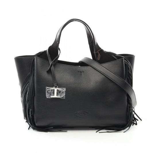 Tod's Leather Handbag Black XBWAPAFL1F0XEAB999