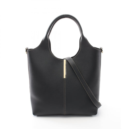Tod's Leather Tote Bag Black