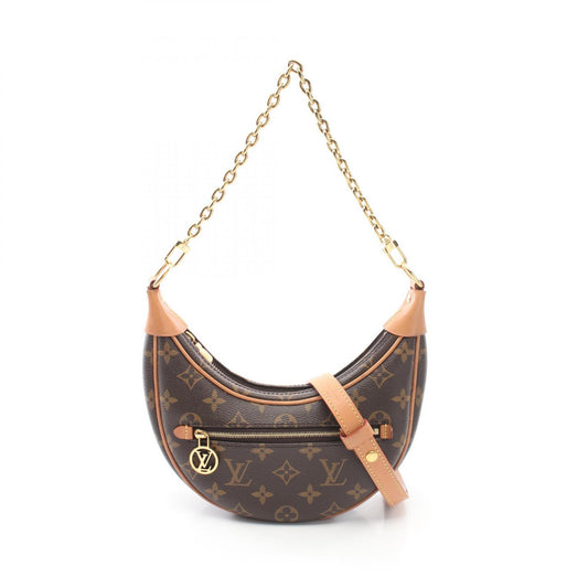 Louis Vuitton Loop Shoulder Bag Monogram Brown