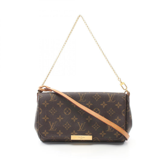 Louis Vuitton Favorite MM Handbag Monogram Brown