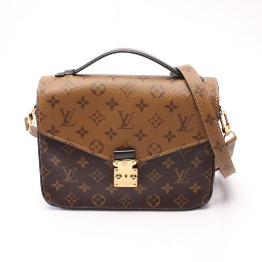 Louis Vuitton Monogram Reverse Pochette Metis Handbag