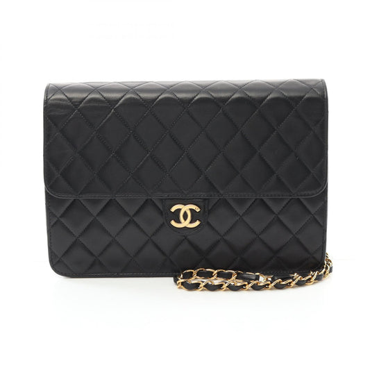 Chanel Lambskin Matelasse Single Flap Bag