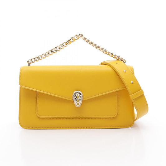 Bvlgari Serpenti Forever Leather Handbag