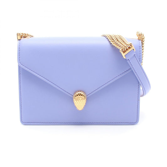 Bvlgari Serpenti Forever Leather Shoulder Bag