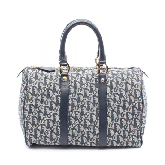 Dior Trotter Canvas Leather Tote Bag