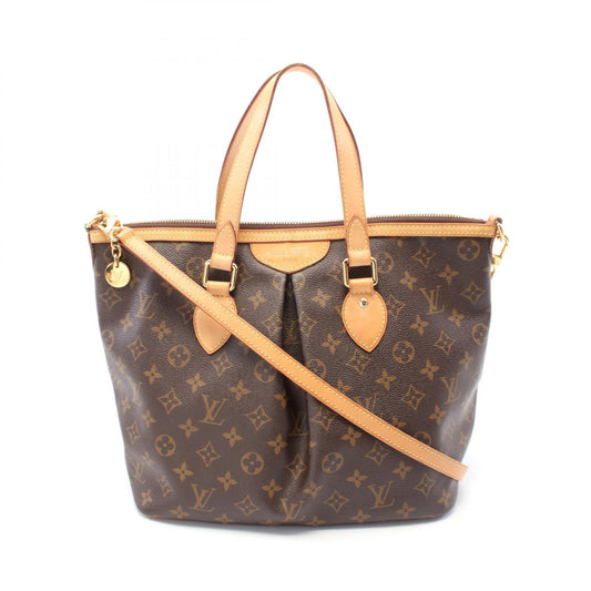 Louis Vuitton Palermo PM Handbag Monogram Brown