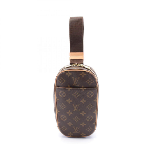 Louis Vuitton Monogram Canvas Leather Waist Bag M51870