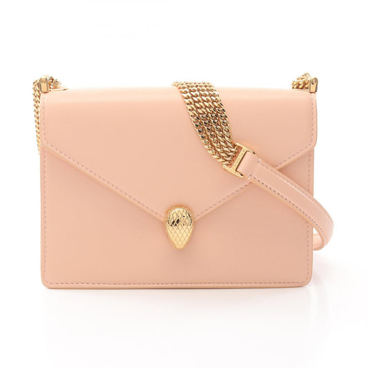 Bvlgari Serpenti Forever Leather Shoulder Bag