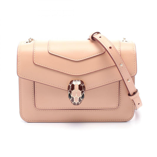 Bvlgari Serpenti Forever Leather Shoulder Bag