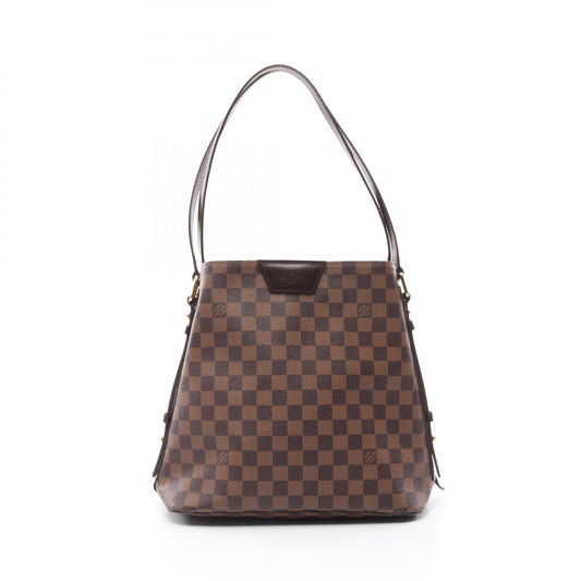 Louis Vuitton Damier Canvas Leather Shoulder Bag