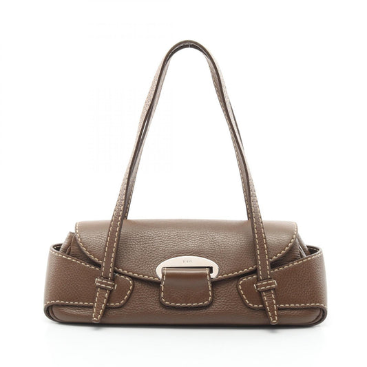 Tod's Leather Handbag Brown