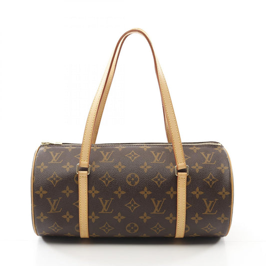 Louis Vuitton Papillon 30 Handbag Monogram Brown