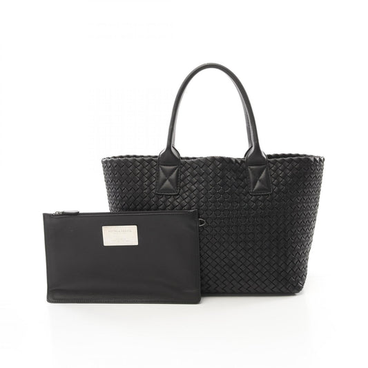 Bottega Veneta Leather Intrecciato Tote Bag