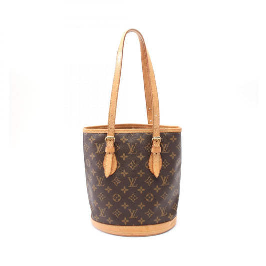 Louis Vuitton Monogram Bucket PM Handbag M42238