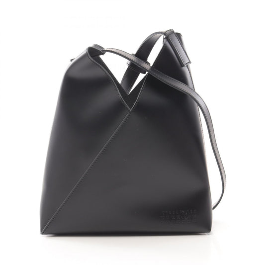 MM6 Fortune Cookie Leather Small Shoulder Bag