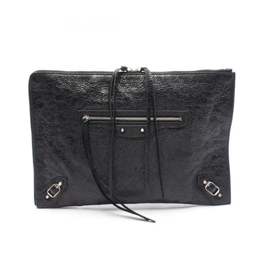 Balenciaga Leather Classic Pouch Clutch