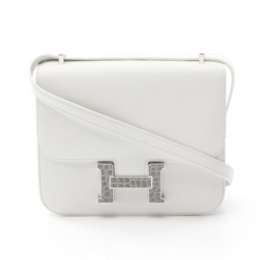 Hermes Constance 3 Mini White Shoulder Bag