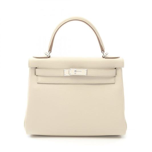 Hermes Kelly 28 Beton Handbag Evercolor