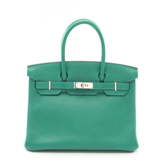 Hermes Birkin 30 Verso Leather Handbag