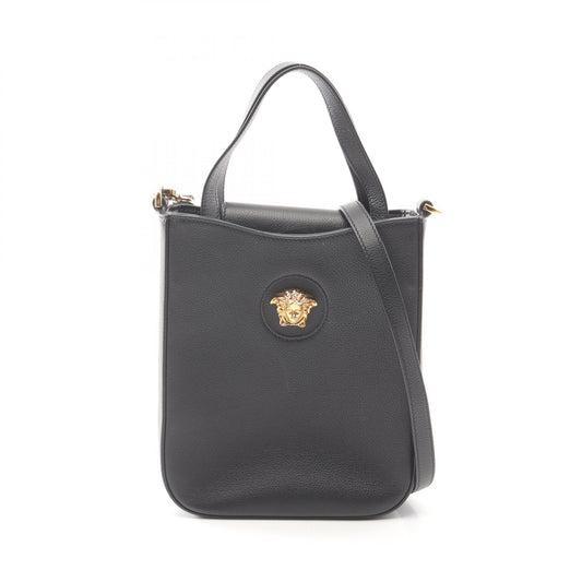 Versace Medusa Leather Square Handbag