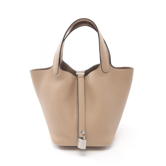 Hermes Picotin Lock PM Leather Handbag