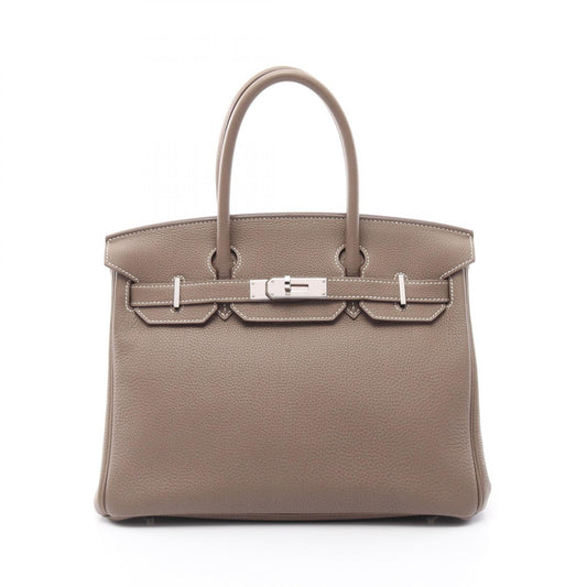Hermes Birkin 30 Leather Handbag Brown