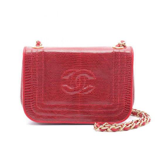 Chanel Exotic Leather Coco Mark Shoulder Bag