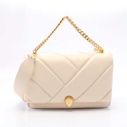 Bvlgari Serpenti Cabochon Leather Handbag