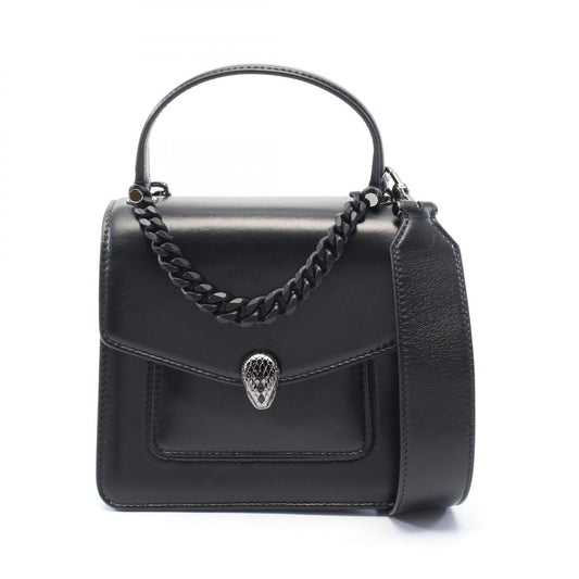 Bvlgari Serpenti Forever Leather Handbag