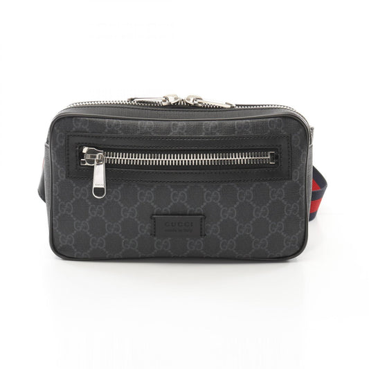 Gucci Soft GG Supreme Waist Bag Black