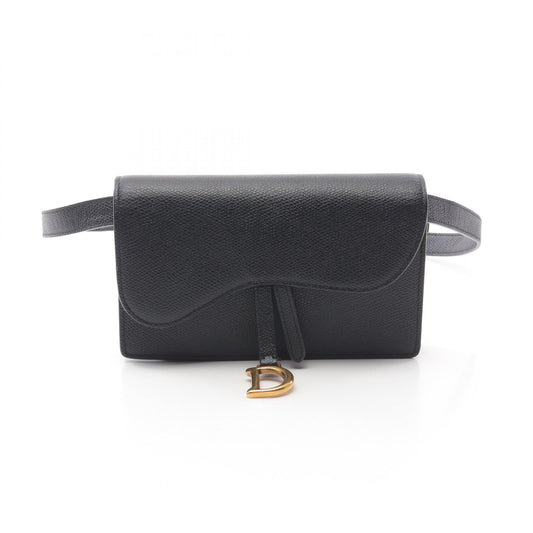 Dior Leather Saddle Belt Pouch Waist Bag