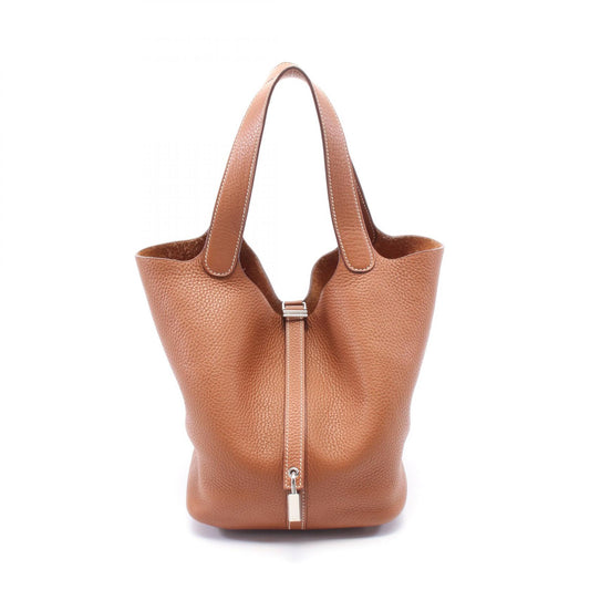 Hermes Picotin Lock MM Leather Handbag