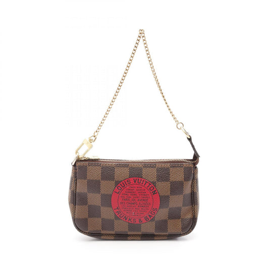 Louis Vuitton Mini Pochette Accessoires Damier Ebene Handbag N58011