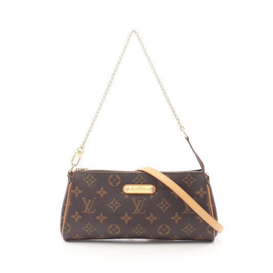 Louis Vuitton Eva Monogram Shoulder Bag Brown