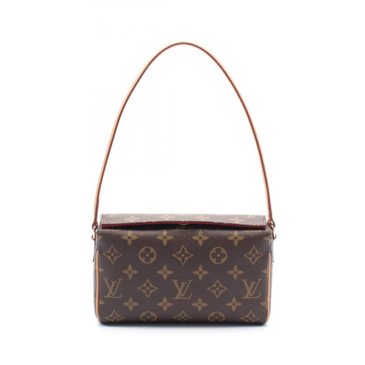 Louis Vuitton Monogram Recital Handbag Brown