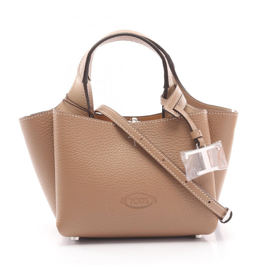 Tod's Timeless Mini Leather Handbag Brown