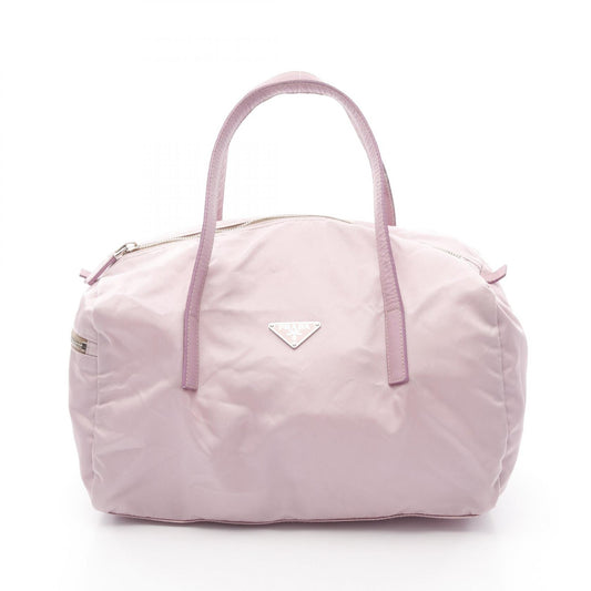 Prada Nylon Saffiano Leather Handbag