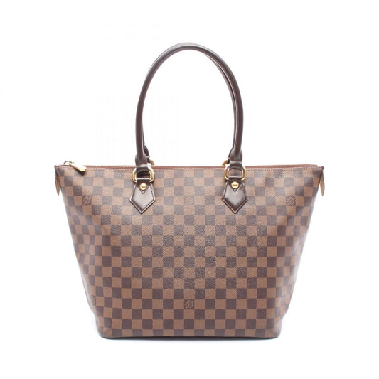 Louis Vuitton Damier Ebene Saleya MM Tote Bag
