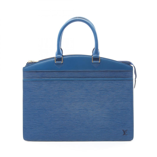 Louis Vuitton Epi Toledo Blue Leather Handbag M48185