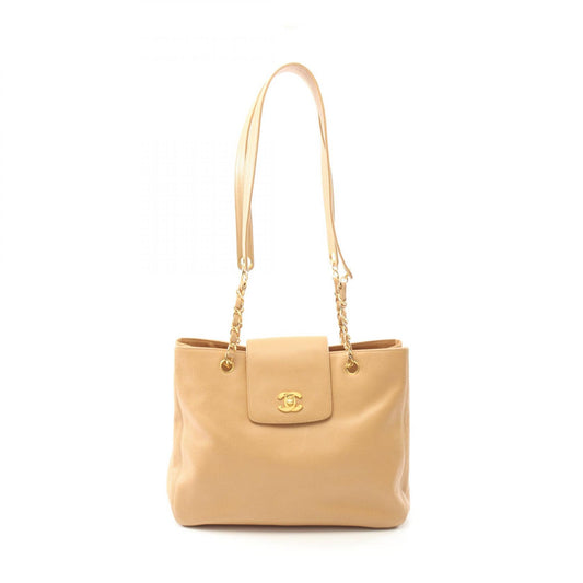 Chanel Caviar Skin Coco Mark Tote Bag