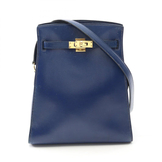 Hermes Kelly Sport PM Shoulder Bag Blue
