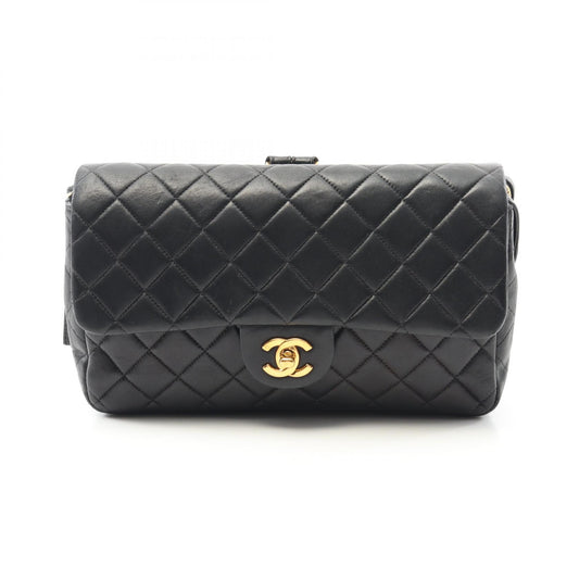 Chanel Matelasse Lambskin Backpack Black