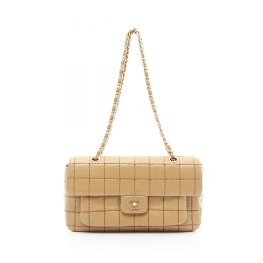 Chanel Lambskin Wild Stitch Shoulder Bag