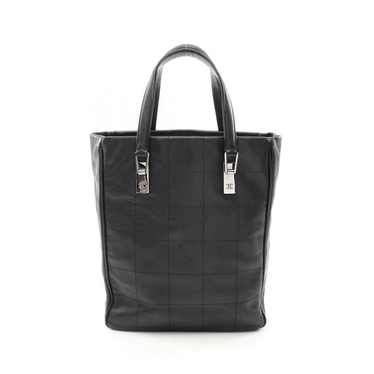 Chanel Caviar Skin Chocolate Bar Tote Bag