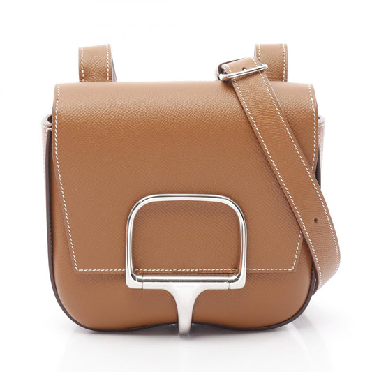 Hermes Mini Gold Shoulder Bag