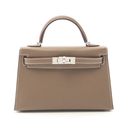Hermes Mini Kelly 2 Handbag Brown