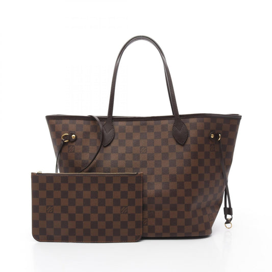 Louis Vuitton Neverfull MM Damier Ebene Tote Bag