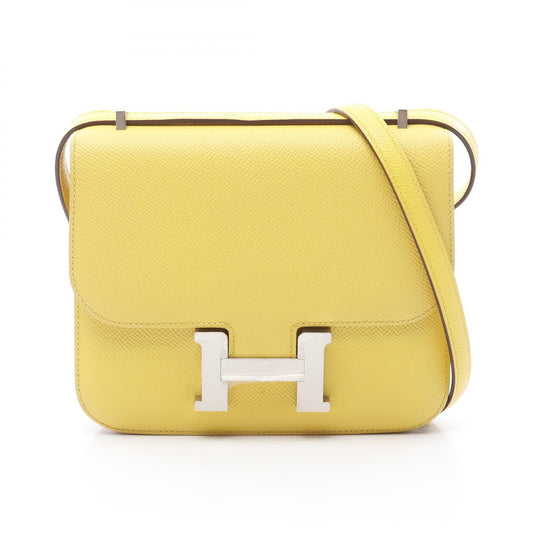 Hermes Constance 3 Mini Shoulder Bag Yellow