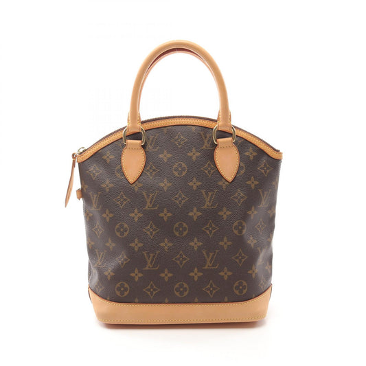 Louis Vuitton Lockit Handbag PVC Canvas Leather