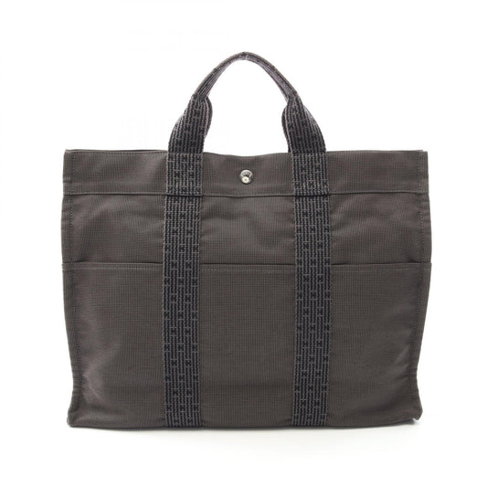Hermes Nylon Canvas Tote Bag
